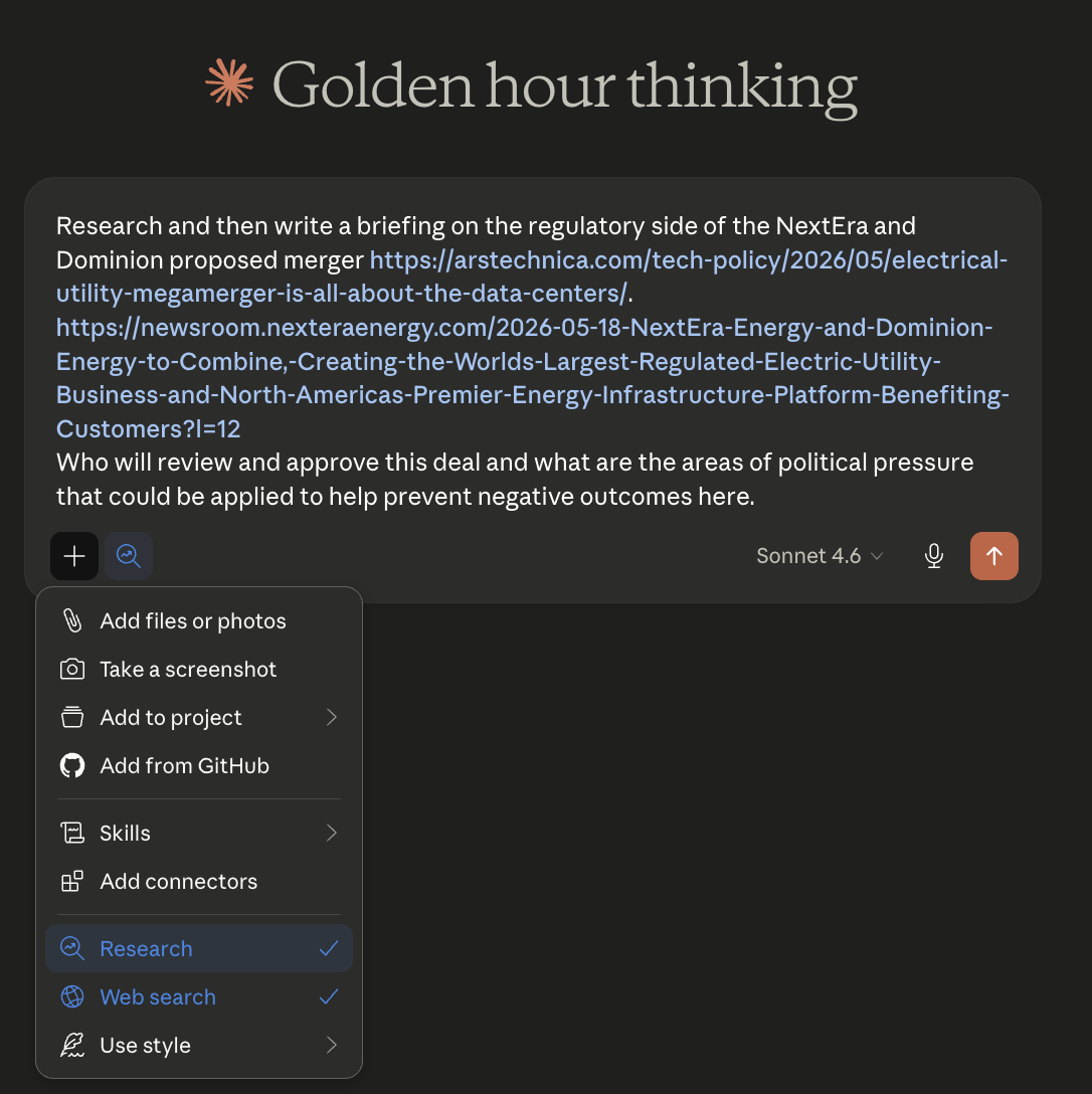 New research prompt